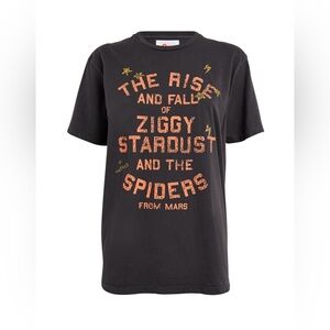 Mother X Bowie, The Rowdy Graphic Tee, Ziggy Stardust, Size Small, NWOT